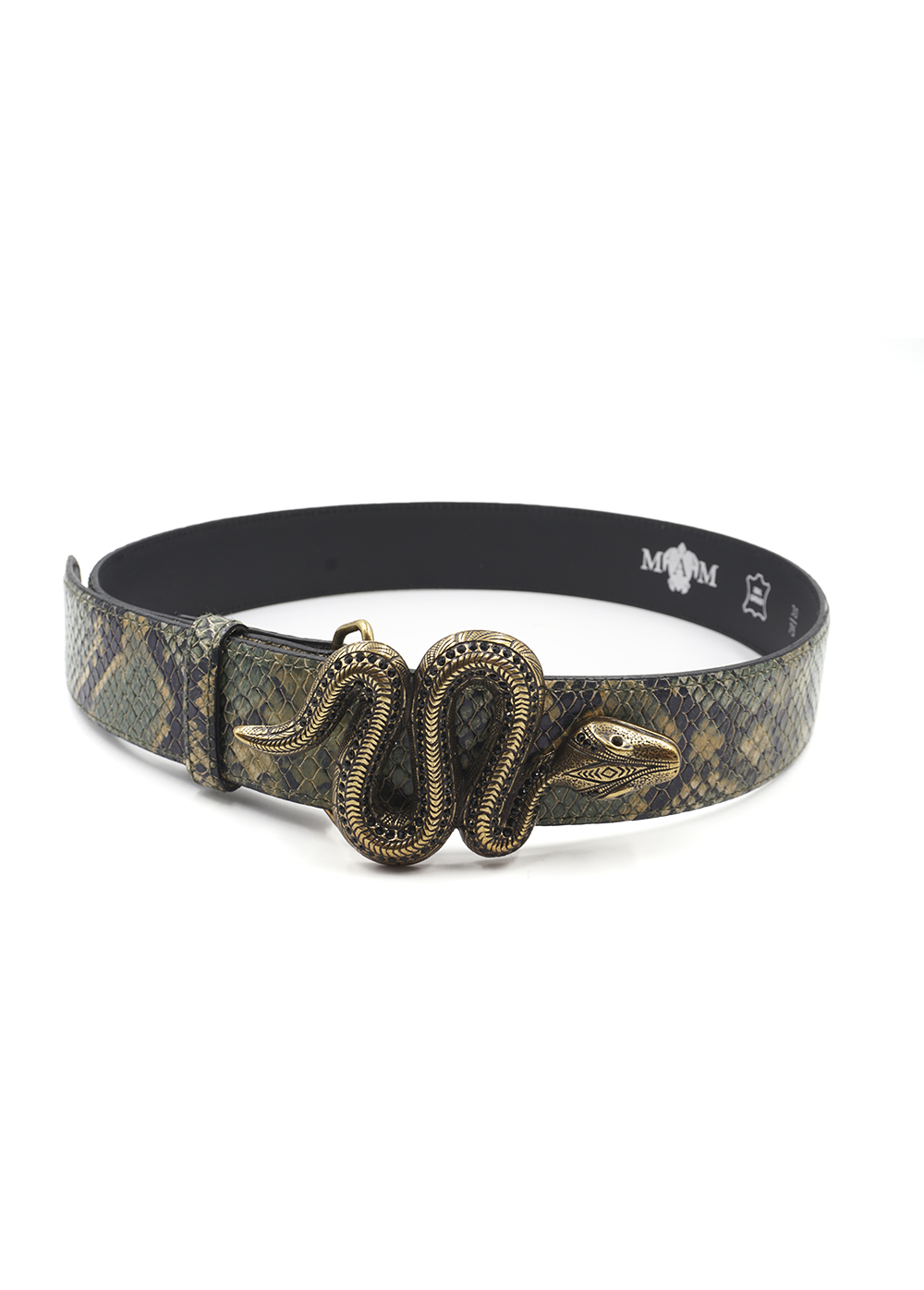 Cinturón Snake Gold